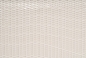 Preview: Gartenstrandkorb Konsul Halbliegemodell, 2-Sitzer, PVC-Kunststoffgeflecht weiß Stoff-Dessin: uni grau (718)